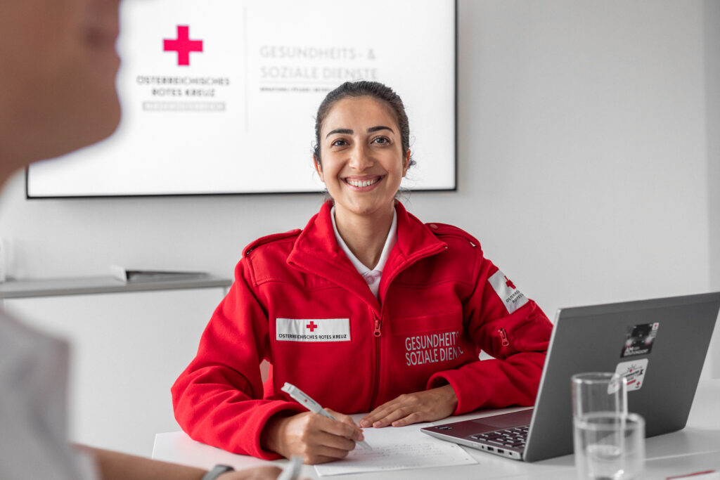 Rotes Kreuz Case-ManagerIn